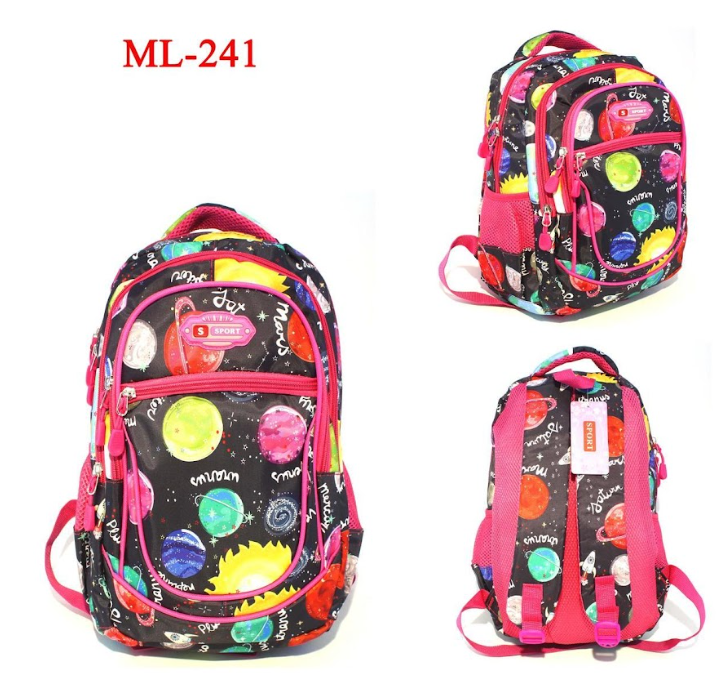 Morral escolar Niña + 20 REFERENCIAS