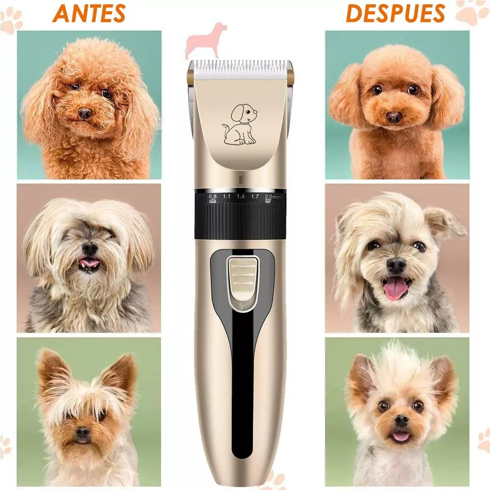 Kit de peluquería y aseo para mascotas