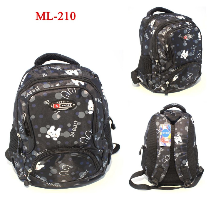Morral escolar Niña  + 20 REFERENCIAS