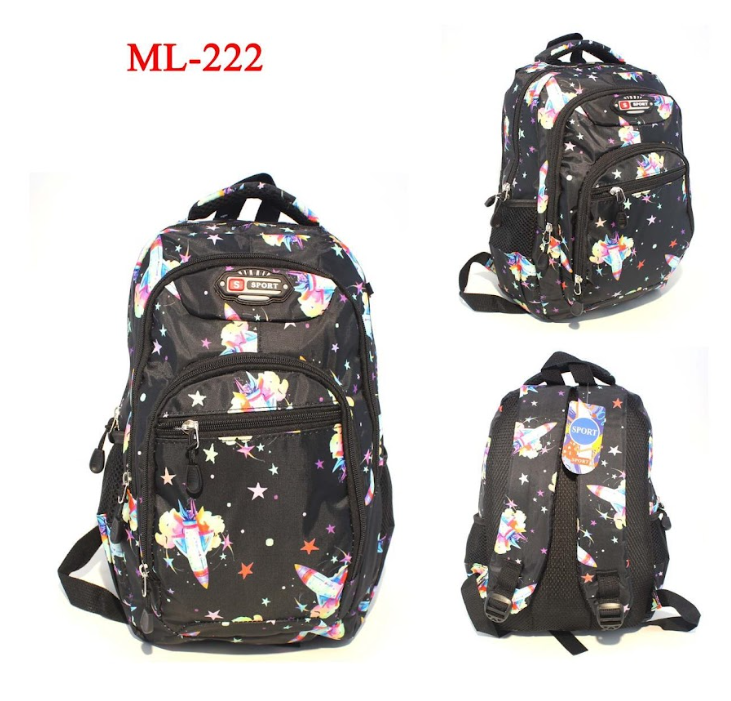 Morral escolar Niño + 20 REFERENCIAS