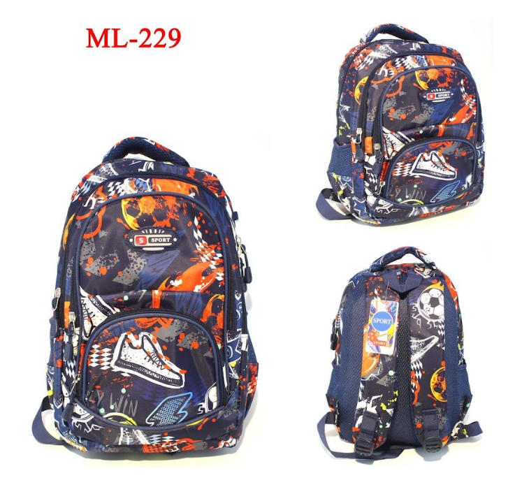 Morral escolar Niño + 20 REFERENCIAS
