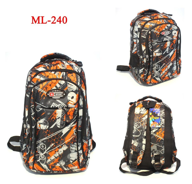 Morral escolar Niño + 20 REFERENCIAS