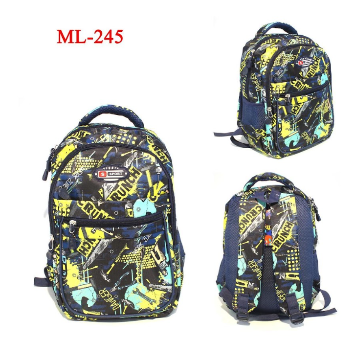 Morral escolar Niño + 20 REFERENCIAS