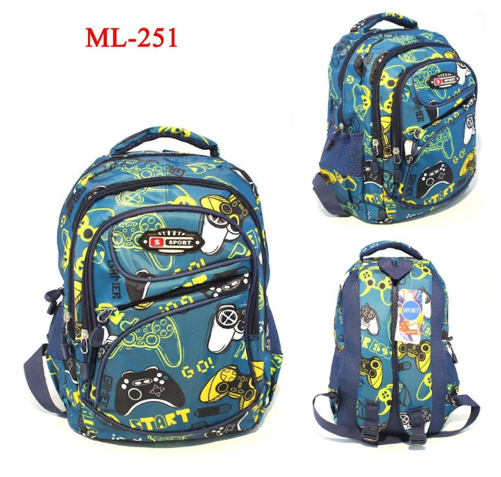 Morral escolar Niño + 20 REFERENCIAS